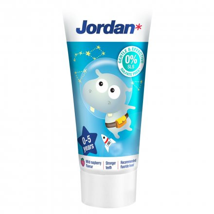 Jordan gyermek fogkrém 0-5 évesek számára 50 ml