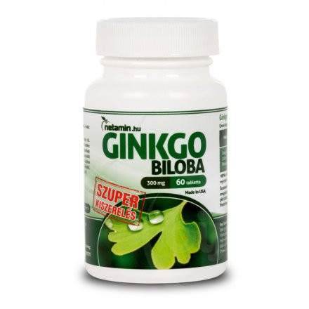 Netamin ginkgo biloba 300mg szuper kiszerelés 60 db