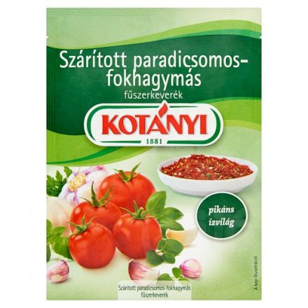 Kotányi szárított paradicsomos-fokhagymás fűszerkeverék 25 g