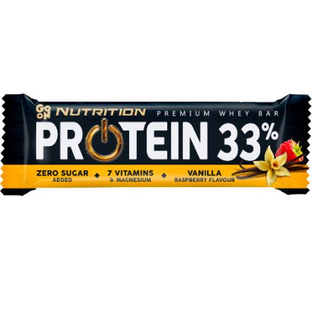 Sante go on nutrition protein szelet 33% vanília-málna 50 g