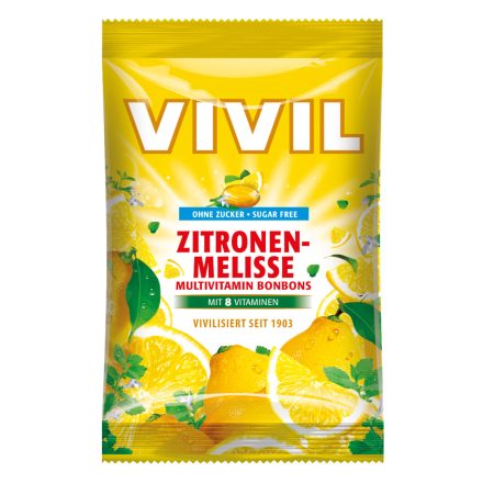 Vivil cukormentes multivitaminos frissítő citromos cukor 60 g