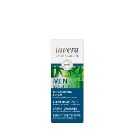 Lavera men sensitiv bőrtápláló hidratáló arckrém 30  ml