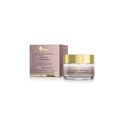 Ava anti-aging fiatalság aktivátor retinol és c-vitamin hatóanyagú arckrém 50 ml