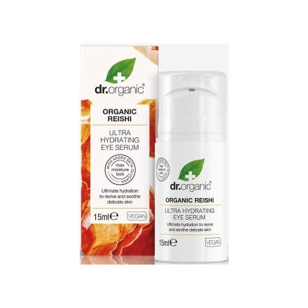 Dr.organic bio reishi gomba ultra hidratáló szemkörnyékápoló szérum 15 ml