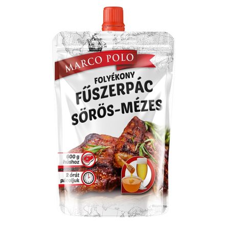 Thymos marco polo folyékony fűszerpác sörös-mézes visszazárható 90 g