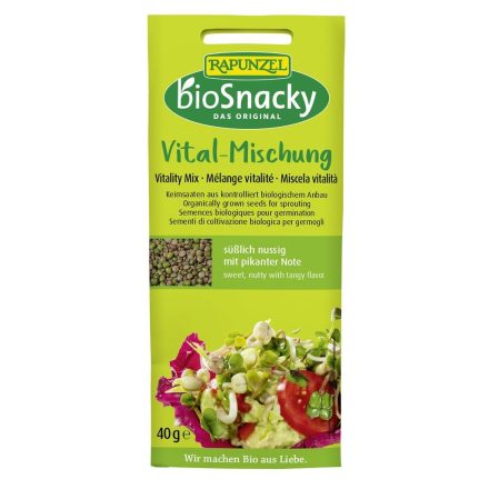 Rapunzel bio snacky vitalitás csíramagkeverék 40 g