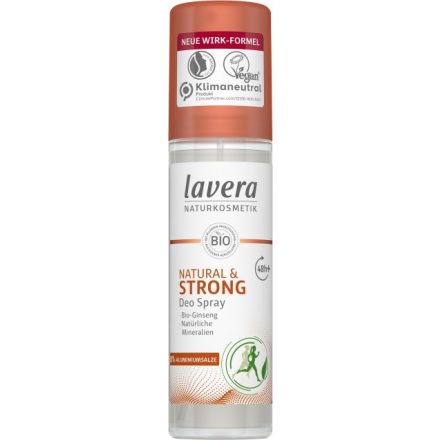 Lavera bio pumpás dezodor natural strong 75 ml