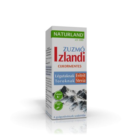 Naturland izlandi zuzmó édesítőszerekkel 150 ml