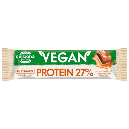 Cerbona vegán szelet proteines sós-karamellás 40 g