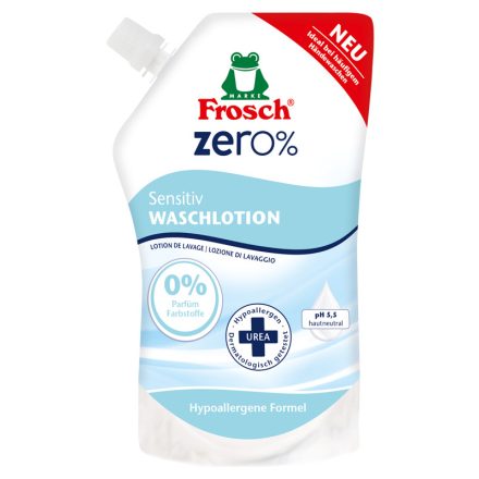 Frosch zero % folyékony szappan utántöltő ureával 500 ml