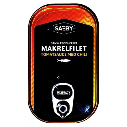 Saeby makrélafilé pikáns paradicsomszószban 125 g