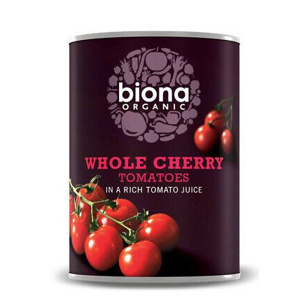 Biona bio koktélparadicsom konzerv 400 g