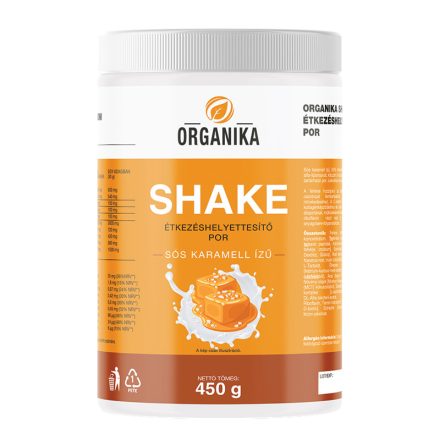 Organika shake por sós karamell ízű 450 g