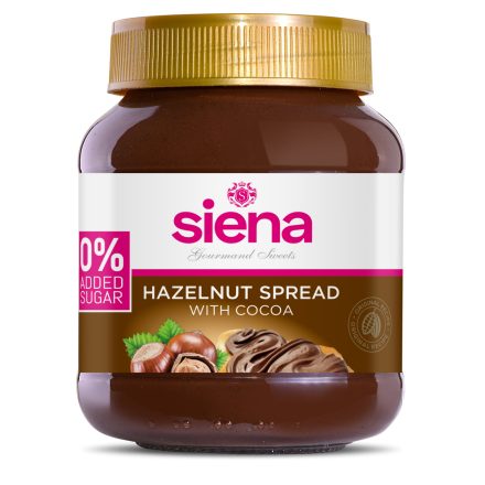 Siena kakaós mogyorókrém édesítőszerrel 400 g