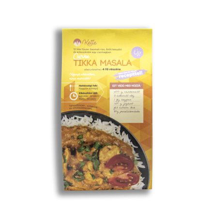 Kette csirke tikka masala basmati rizzsel 495 g