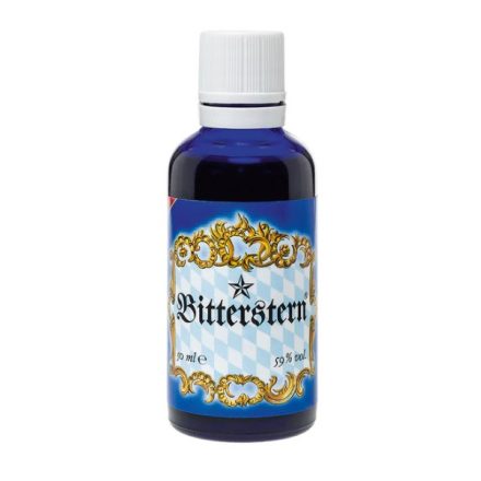 Bitterstern kräutertropfen étrend-kiegészítő aromás keserű gyógynövények kivonata 50 ml