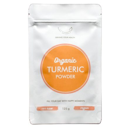 Happy Naturals organic kurkuma por 125 g