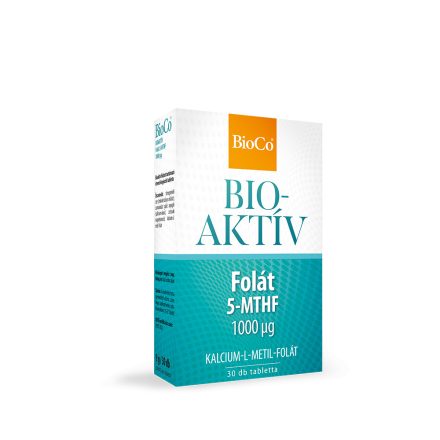 Bioco bioaktív folát 5-mthf 1000µg tabletta 30 db
