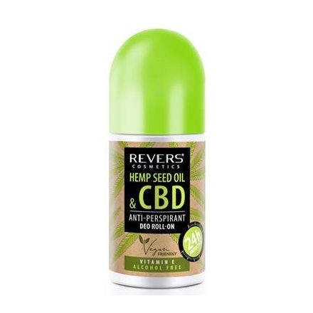 Revers cbd kendermag olajos izzadásgátló roll-on dezodor alkoholmentes 50 ml