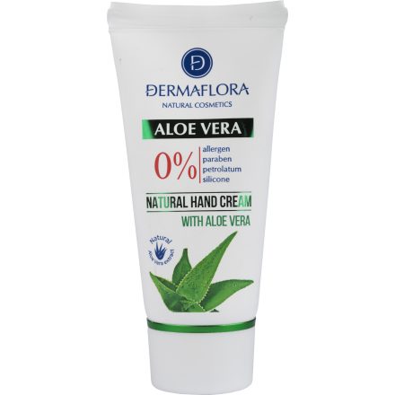 Dermaflora 0% kézkrém aloe vera 50 ml