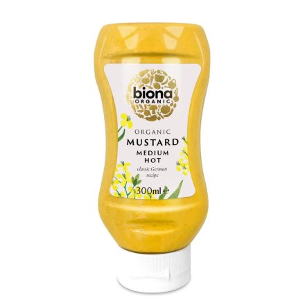 Biona bio mustár közepesen erős 300 ml