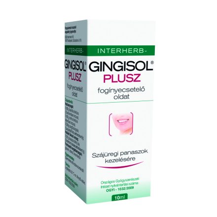 Interherb gingisol plusz fogínyecsetelő oldat 10 ml