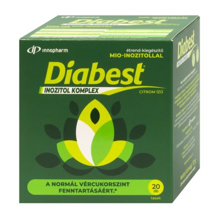 Innopharm diabest inozitol komplex citrom ízű por 20 db