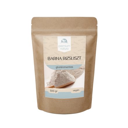 Premium Natura barna rizsliszt 500 g