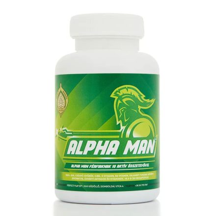 Alpha Man étrend-kiegészítő férfiaknak 10 aktív összetevővel kapszula 60 db