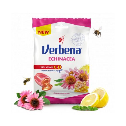 Verbena cukorka echinacea 60 g