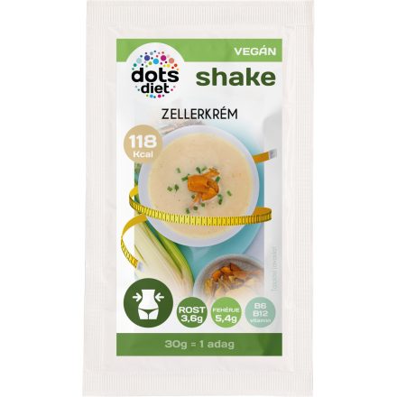 Dotsdiet shake por zellerkrém ízű 30 g