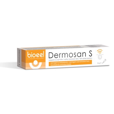 Bioeel dermosan s (sulfur10%) kénes kenőcs 70 g