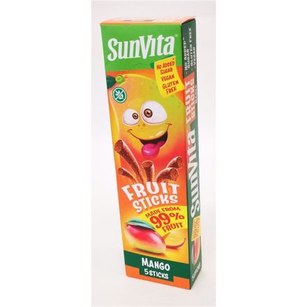 Sunvita fruit sticks mangó 5 db 100 g