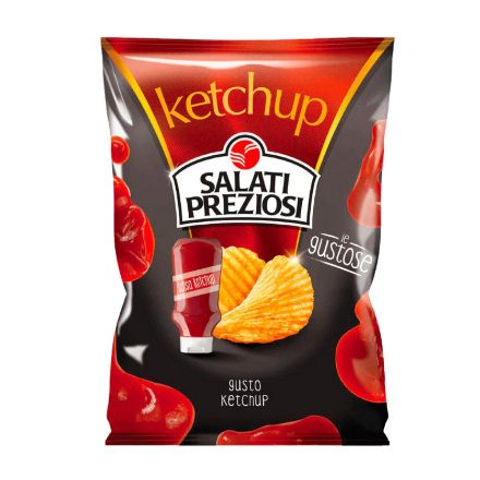 Salatipreziozi ketchup ízű chips gluténmentes 110 g