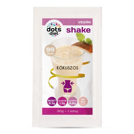 Dotsdiet shake por kókuszos ízű 210 g