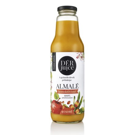 Dér juice almalé homoktövissel 90-10% 750 ml