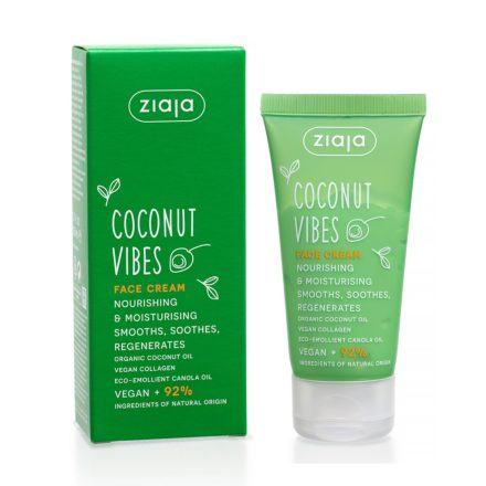 Ziaja coconut vibes arckrém 50 ml