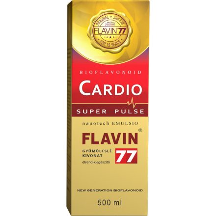 Flavin77 Cardio Super Pulse szirup 500 ml 