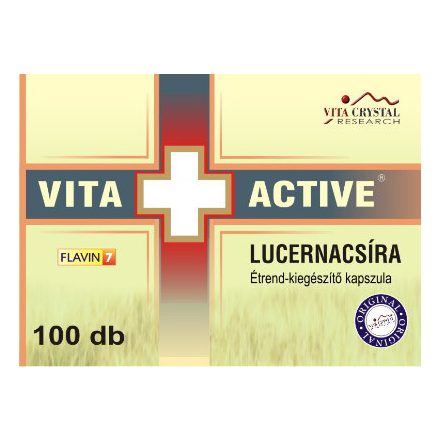 Vita Crystal Vita+Active Lucernacsíra kapszula 100db