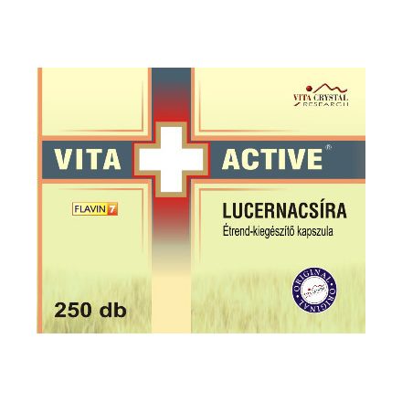 Vita Crystal Vita+Active Lucernacsíra kapszula 250db