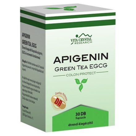 Vita Crystal Apigenin Green Tea EGCG kapszula 30 db