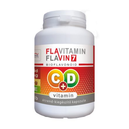 Flavitamin C+D Vitamin kapszula 100 db