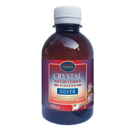 Vita Crystal Silver Natur Power Ginseng folyadék 200 Ml