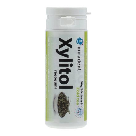 XYLITOL RÁGÓGUMI ZÖLD TEA