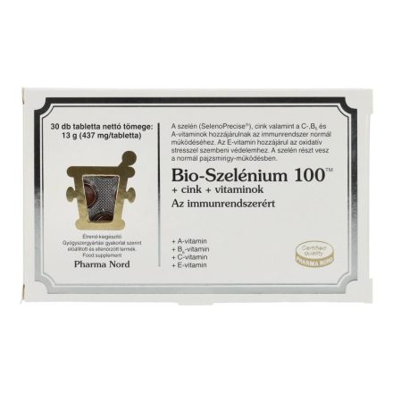 BIO-SZELÉNIUM 100+CINK+VITAMINOK 30 DB