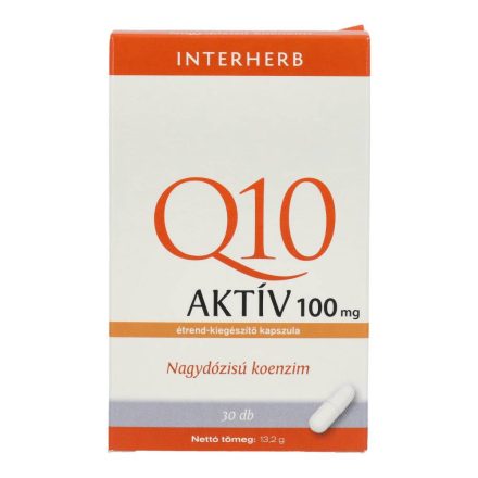 INTERHERB Q10 AKTÍV KAPSZULA