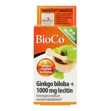 BIOCO GINKGO BILOBA+LECIT.KAPSZ.MEGAPACK