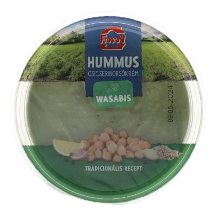 FANAN HUMMUSZ WASABI 250G 30N