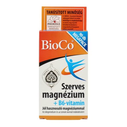 BIOCO SZERVES MAGNÉZIUM+B6 TABLETTA 90DB