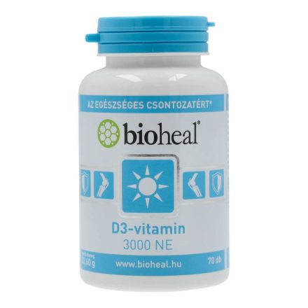 BIOHEAL D3-VITAMIN 3000NE LÁGYKAPSZULA